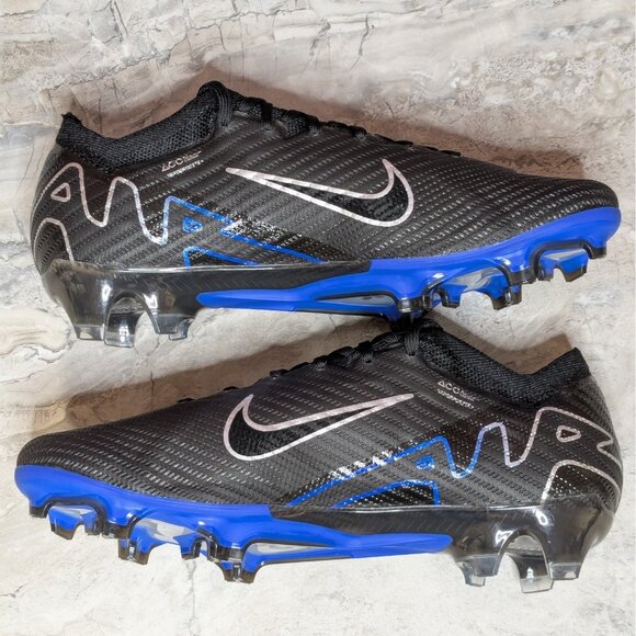 Nike Zoom Mercurial Vapor 15 Elite FG Men\'s 6.5 Shadow Pack Black Soccer Cleats main image 6